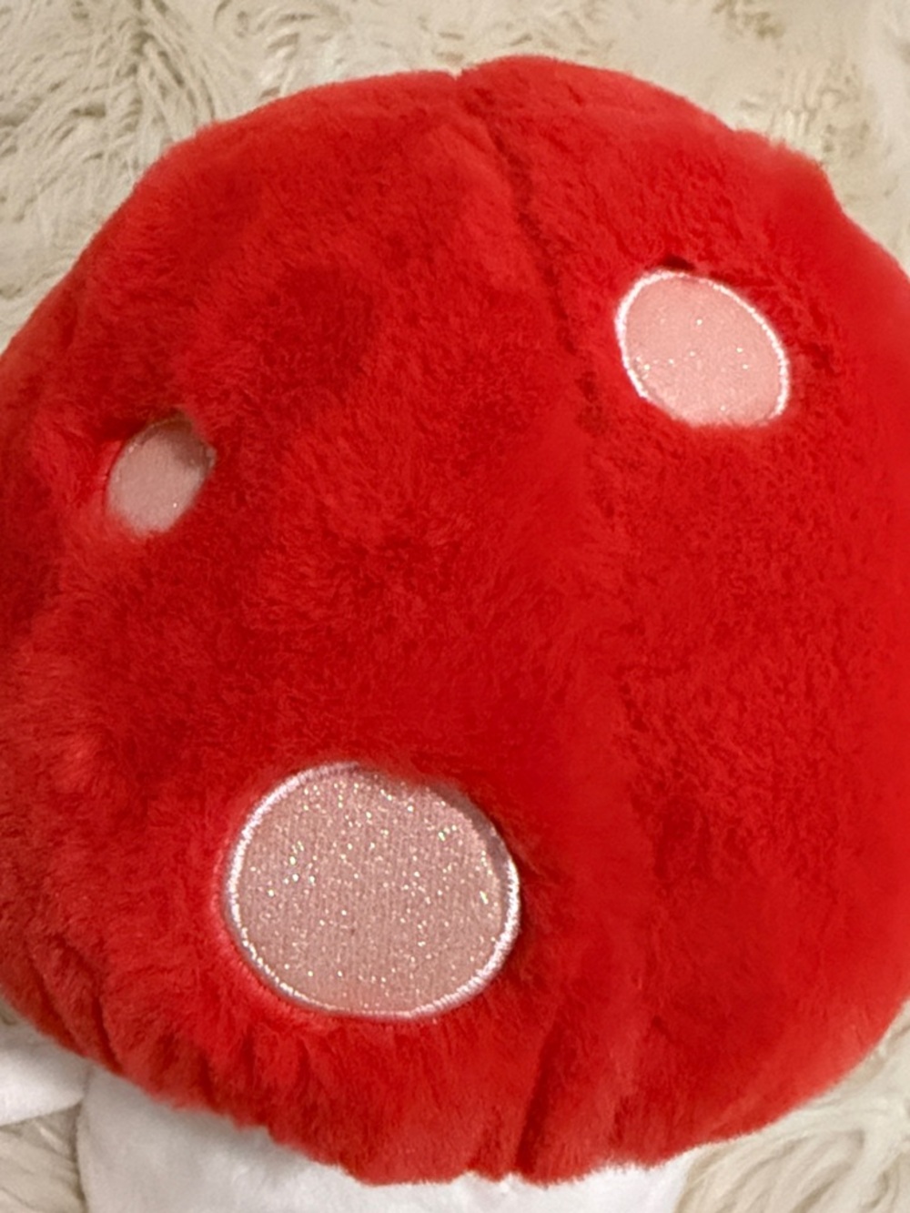 FAO Schwarts 🍄 Sparklers Mushroom Plush NWT Stuffed Plush NEW! - Picture 6 of 10